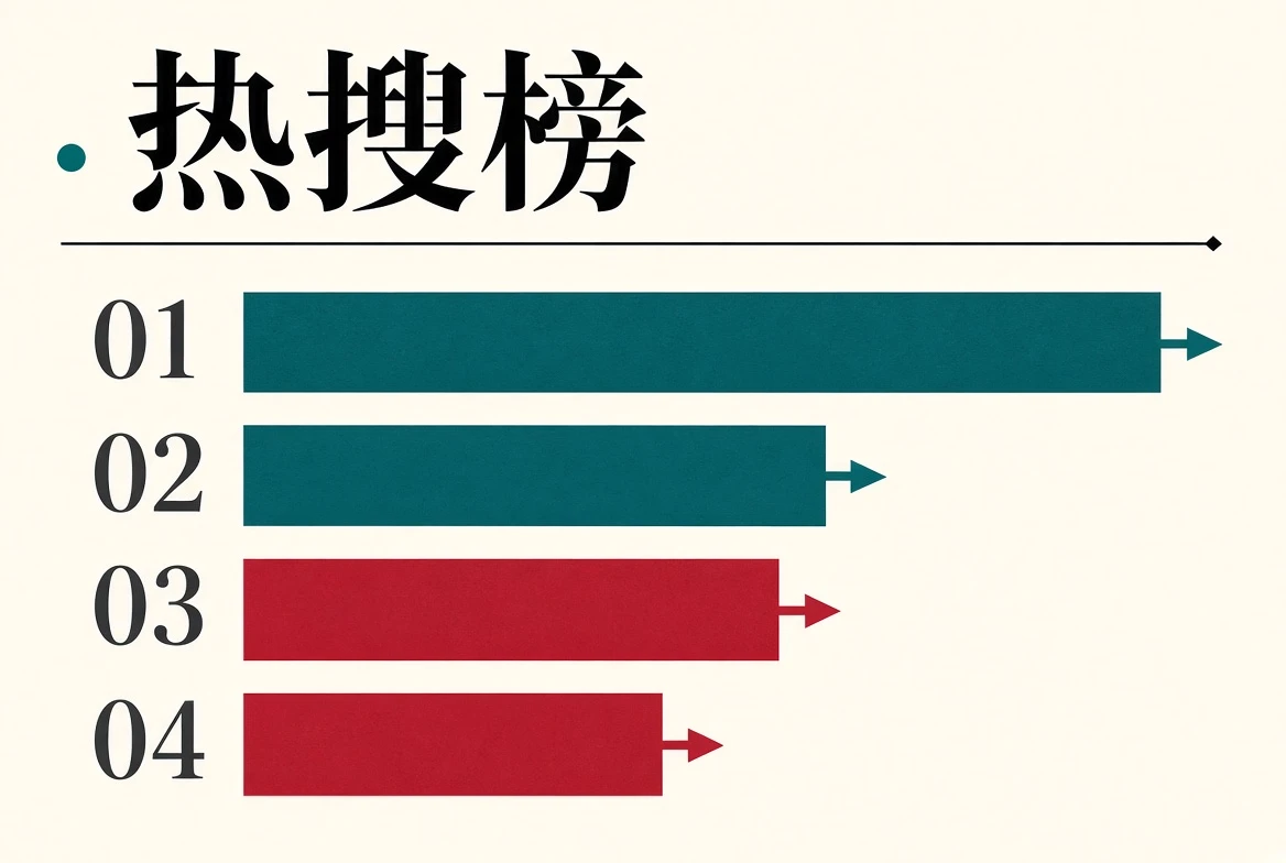 热搜榜栏目内容画面
